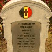 Grave of Josephus Adolphus VOLKAERT