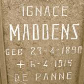 Grave of Ignatius François MADDENS