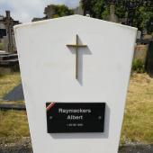 Grave of Maurice, M.A. RAYMACKERS