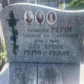 Grave of Raymond Isidore PEPIN