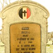 Grave of Gustavus Julius GANNE