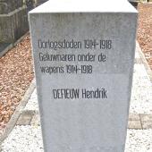 Grave of Hendrik Camiel DEFIEUW