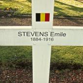 Grave of Emile Auguste STEVENS