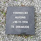 Grave of Alfons VERHEEKE 