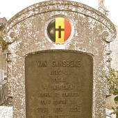 Grave of August Jozef VAN GANSBEKE