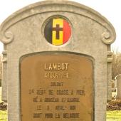 Grave of Arthur Joseph Ghislain LAMBOT