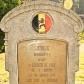 Grave of Dieudonne Henri Joseph LEVAUX
