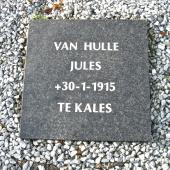 Grave of Jules VAN HULLE