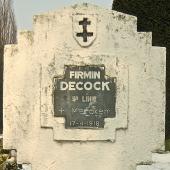 Grave of Firmin Oscar Joseph DECOCK