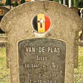 Graf van Julius Ludovicus VAN DE PLAS