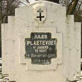 Grave of Jules Charles Louis PLAETEVOET