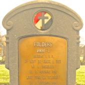 Grave of Armand Jacques FOLDERS