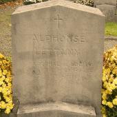 Grave of Alphonse Dominique LETTANY