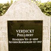 Grave of Philibertus Josephus VERDICKT