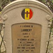 Grave of Albert Adolf LAMBERT
