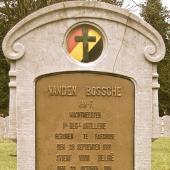 Grave of Joannes Franciscus VAN DEN BOSSCHE