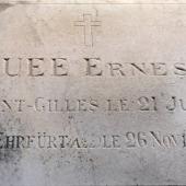 Grave of Ernest Leopold DEGUEE