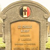 Grave of Albertus Augustus Josephus Ghislenus LE GRELLE