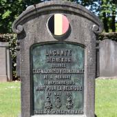 Grave of Désiderius Xaverius Oscar Prosper LACANTE