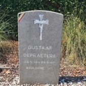 Grave of Gustave DEPRAETERE