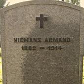Grave of Armand Antoine Joseph NIEMANS