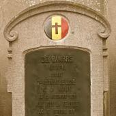 Grave of Hubert Ghislain DELCAMBRE