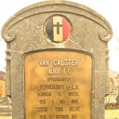 Grave of Albertus Edouardus Guillelmus VAN CALSTER