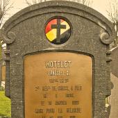 Grave of Ernest Joseph Ghislain HOTELET