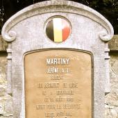 Grave of Auguste Jerome Joseph MARTINY