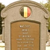 Grave of Antoon Urbain MATTHYS