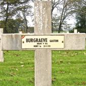 Grave of Gaston BURGRAEVE