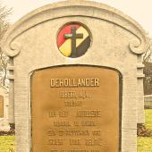 Grave of Robertus Albertus Valerius DEHOLLANDER