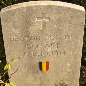 Grave of Hector Joseph Ghislain SEGARD