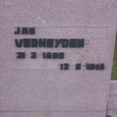 Grave of Jan Baptist VERHEYDEN