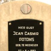 Grave of Jan Casimir POTOMS
