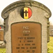 Grave of Arthur Maurice PAGE