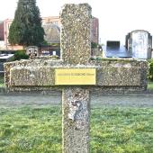 Grave of Oscar Jozef VAN DEN BOSSCHE