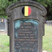 Grave of Jan Aloïs D'HAENE