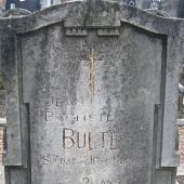 Grave of Jean Baptiste BULTÉ