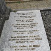 Grave of Guillaume Marie Emile Ghislain DE BRIEY 