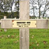 Grave of Francies Rene VAN DER STRICHT