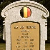 Grave of Mauritius Alfonsus VAN DEN BERGHE