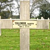 Grave of Valentin Albert Réné TOLLENEER
