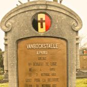 Grave of Alphonse VAN BOCKSTAELE